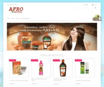 Afronatural.net(Afronatural) Screenshot