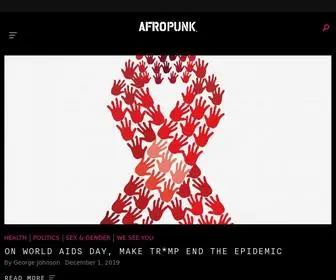 Afropunk.com(AFROPUNK) Screenshot