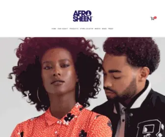 Afrosheen.com(Afrosheen) Screenshot