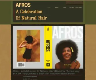 Afrosnaturalhairbook.com(Afros Natural Hair Book) Screenshot