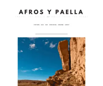 Afrosypaella.com(Travel the world // write from the heart) Screenshot