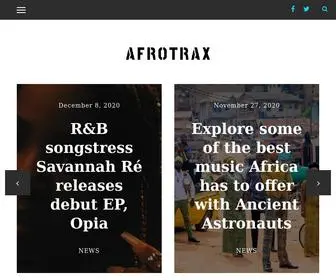 Afrotrax.com(Afrotrax) Screenshot