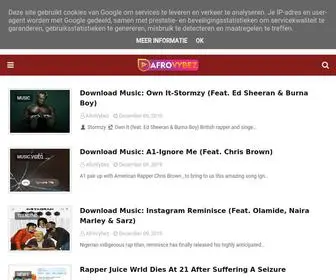 Afrovybez.com.ng(Entertainment Hub) Screenshot