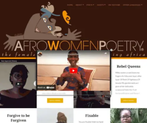 Afrowomenpoetry.net(Afrowomenpoetry) Screenshot