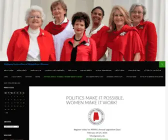 AFRW.org(Alabama Federation of Republican Women) Screenshot