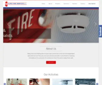 AFS-Bahrain.com(Alpha Fire Services) Screenshot
