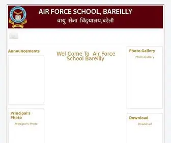 Afsbareilly.org(Air Force School Bareilly) Screenshot