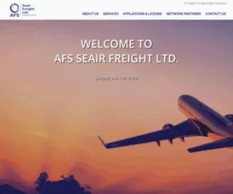 AFSBD.com(AFS Seair Freight Ltd) Screenshot