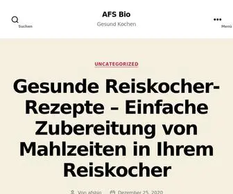 Afsbio.de(AFS Bio) Screenshot