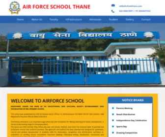 Afschoolthane.com(Airforce School) Screenshot