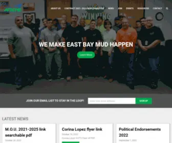 Afscme444.com(Afscme 444) Screenshot