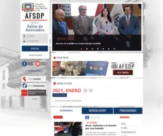 AFSDP.org.pe(Diplomacia) Screenshot