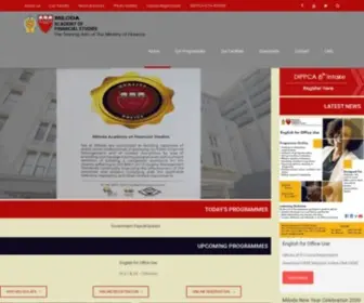 AFS.gov.lk(Miloda Academy of Financial Studies) Screenshot