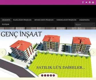 Afsingencinsaat.com(Genç İnşaat) Screenshot