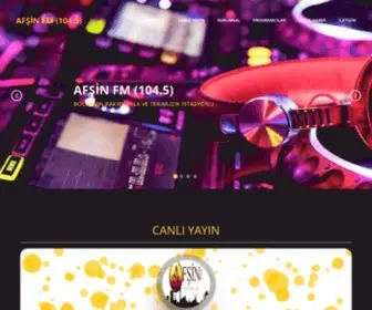 Afsinradyo.com(AFŞİN FM (104.5)) Screenshot
