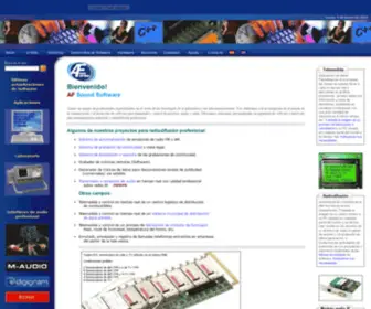 Afsoundsoftware.com(AF Sound Software) Screenshot