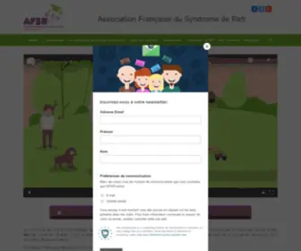 AFSR.net(Association Française du syndrome de Rett) Screenshot