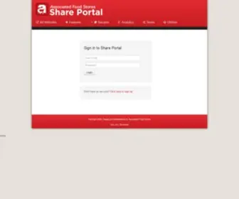 Afsshareportal.com(AFS Share Portal) Screenshot