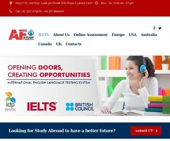 Afstudyconsultants.com(AF Study Consultant International) Screenshot