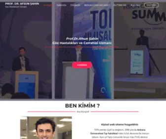 Afsunsahin.com(Prof.Dr.Afsun ŞAHİN) Screenshot