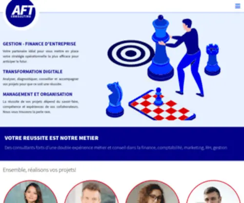AFT-Consulting.com(Cabinet de conseil en gestion) Screenshot