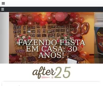 After25.com(De tudo um pouco para quem já passou dos 25 anos) Screenshot