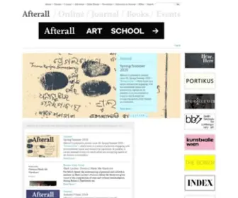 Afterall.org(Afterall) Screenshot