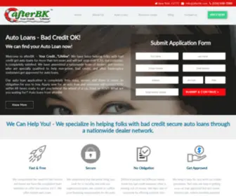 Afterbk.com(Bad Credit Auto Loans) Screenshot