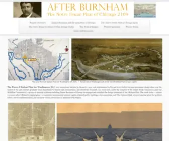 Afterburnham.com(The Notre Dame Plan of Chicago 2109) Screenshot