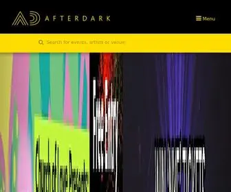 Afterdark.co(Tickets and nightlife news for gigs and music across the UK) Screenshot