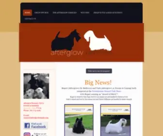 Afterglowkennels.com(Afterglow Kennels) Screenshot