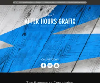 Afterhoursgrafix.com(After Hours Grafix) Screenshot