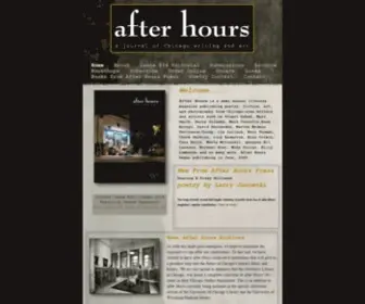 Afterhourspress.com(Afterhourspress) Screenshot