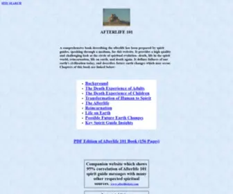 Afterlife101.com(Afterlife 101) Screenshot