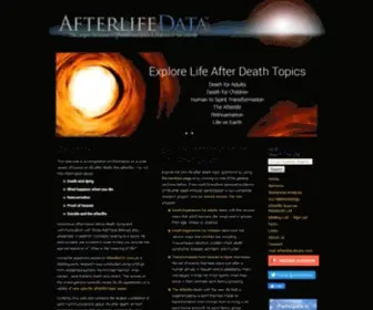 Afterlifedata.com(Life After Death) Screenshot