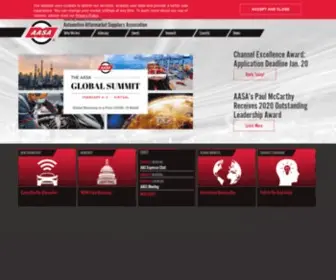 Aftermarketsuppliers.org(Automotive Aftermarket Suppliers Association) Screenshot