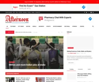 Afternoonvoice.com(India News) Screenshot
