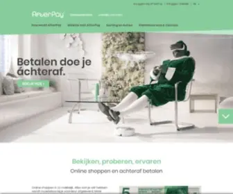 Afterpay.nl(Achteraf betalen) Screenshot