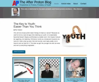 Afterproton.com(The After Proton Blog) Screenshot