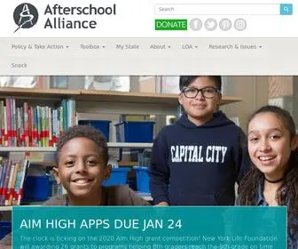 Afterschoolalliance.org(Afterschool Alliance) Screenshot