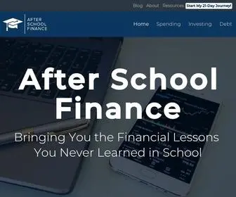 Afterschoolfinance.com(After School Finance) Screenshot