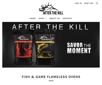 Afterthekill.com(Create an Ecommerce Website and Sell Online) Screenshot