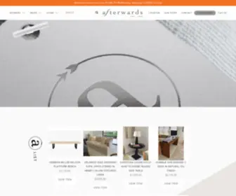 Afterwards.com(Afterwards consignment) Screenshot