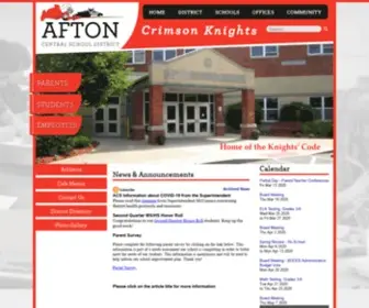 Aftoncsd.org(Afton Central School District) Screenshot
