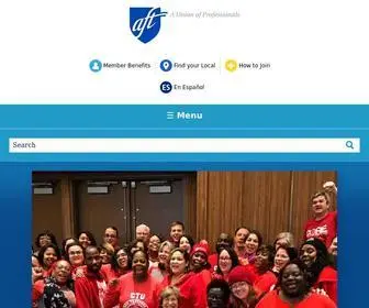 AFT.org(American Federation of Teachers) Screenshot