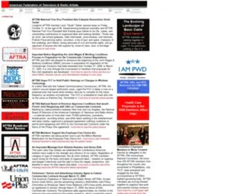 Aftra.org(PureCMS) Screenshot