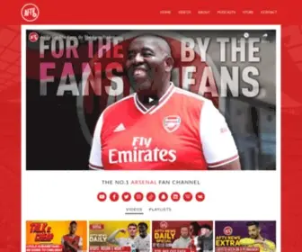 AFTV.co.uk(The Number 1 Arsenal Fan Channel) Screenshot