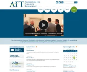 Aftweb.com(Association for Financial Technology) Screenshot