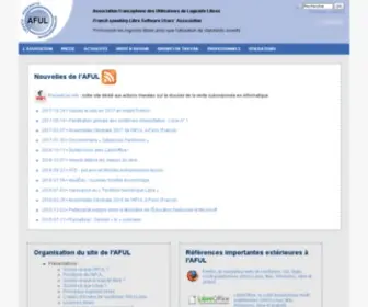 Aful.org(Logiciel libre et interoperabilite) Screenshot