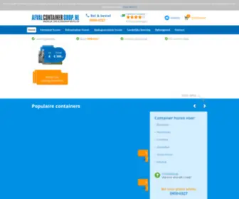 Afvalcontainershop.nl(Container huren met levering binnen 24 uur) Screenshot